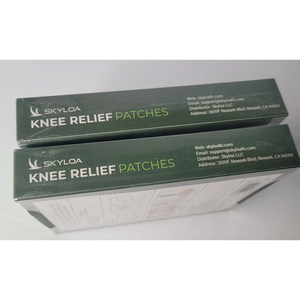 2 Packs - Noelle Herbal Knee Therapy Patches for Instant Knee Pain Relief NEW